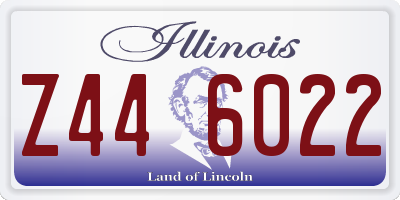 IL license plate Z446022