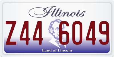 IL license plate Z446049