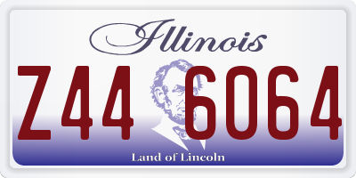 IL license plate Z446064