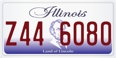 IL license plate Z446080