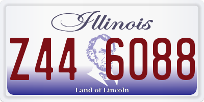 IL license plate Z446088