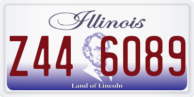 IL license plate Z446089