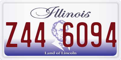 IL license plate Z446094