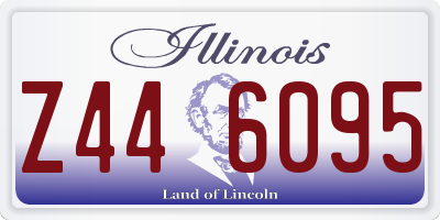 IL license plate Z446095