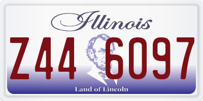 IL license plate Z446097