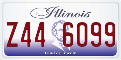 IL license plate Z446099