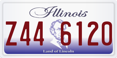 IL license plate Z446120