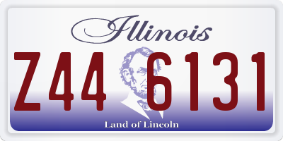 IL license plate Z446131