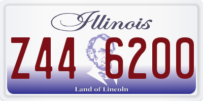 IL license plate Z446200