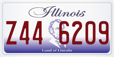 IL license plate Z446209