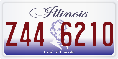 IL license plate Z446210