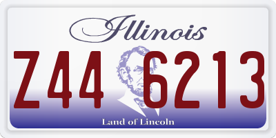 IL license plate Z446213