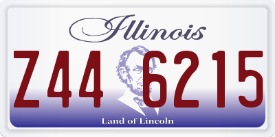 IL license plate Z446215