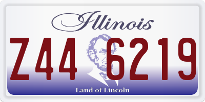 IL license plate Z446219