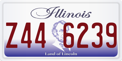 IL license plate Z446239