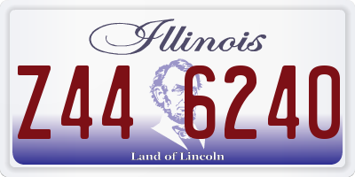 IL license plate Z446240