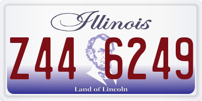 IL license plate Z446249
