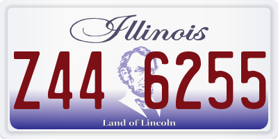 IL license plate Z446255