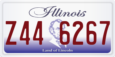 IL license plate Z446267