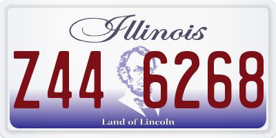 IL license plate Z446268