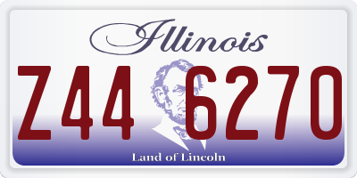 IL license plate Z446270