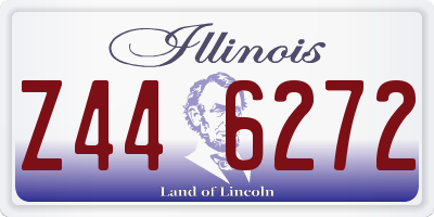 IL license plate Z446272