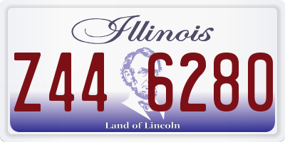 IL license plate Z446280