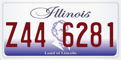 IL license plate Z446281