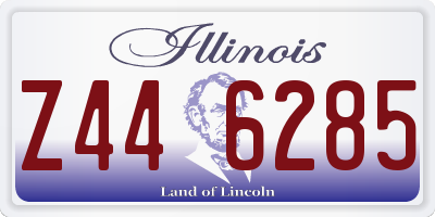 IL license plate Z446285