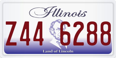 IL license plate Z446288