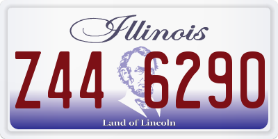 IL license plate Z446290