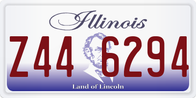 IL license plate Z446294