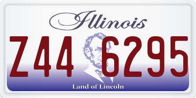 IL license plate Z446295