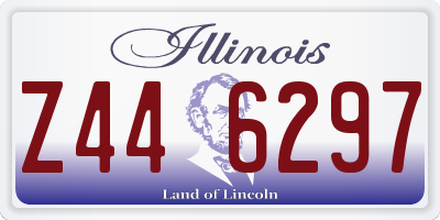 IL license plate Z446297