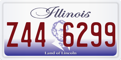 IL license plate Z446299