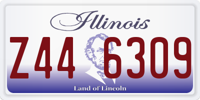 IL license plate Z446309