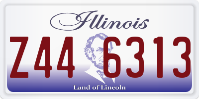 IL license plate Z446313
