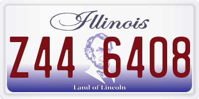 IL license plate Z446408