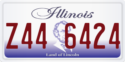 IL license plate Z446424