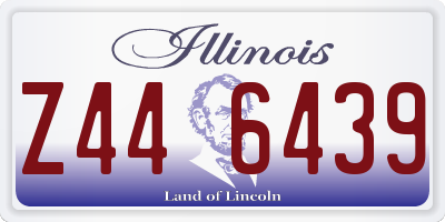 IL license plate Z446439
