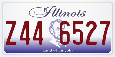 IL license plate Z446527