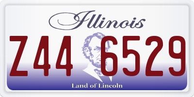 IL license plate Z446529
