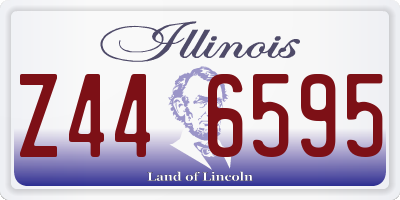IL license plate Z446595
