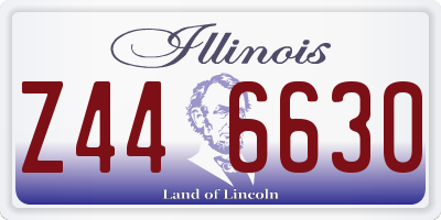 IL license plate Z446630