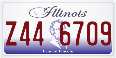 IL license plate Z446709