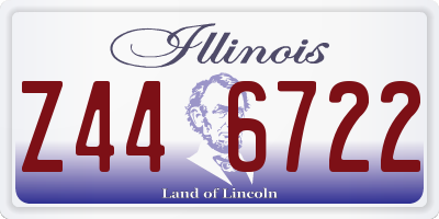 IL license plate Z446722