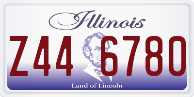 IL license plate Z446780