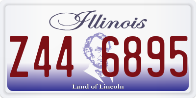 IL license plate Z446895