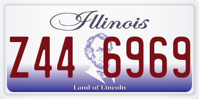 IL license plate Z446969