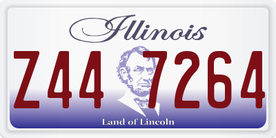 IL license plate Z447264